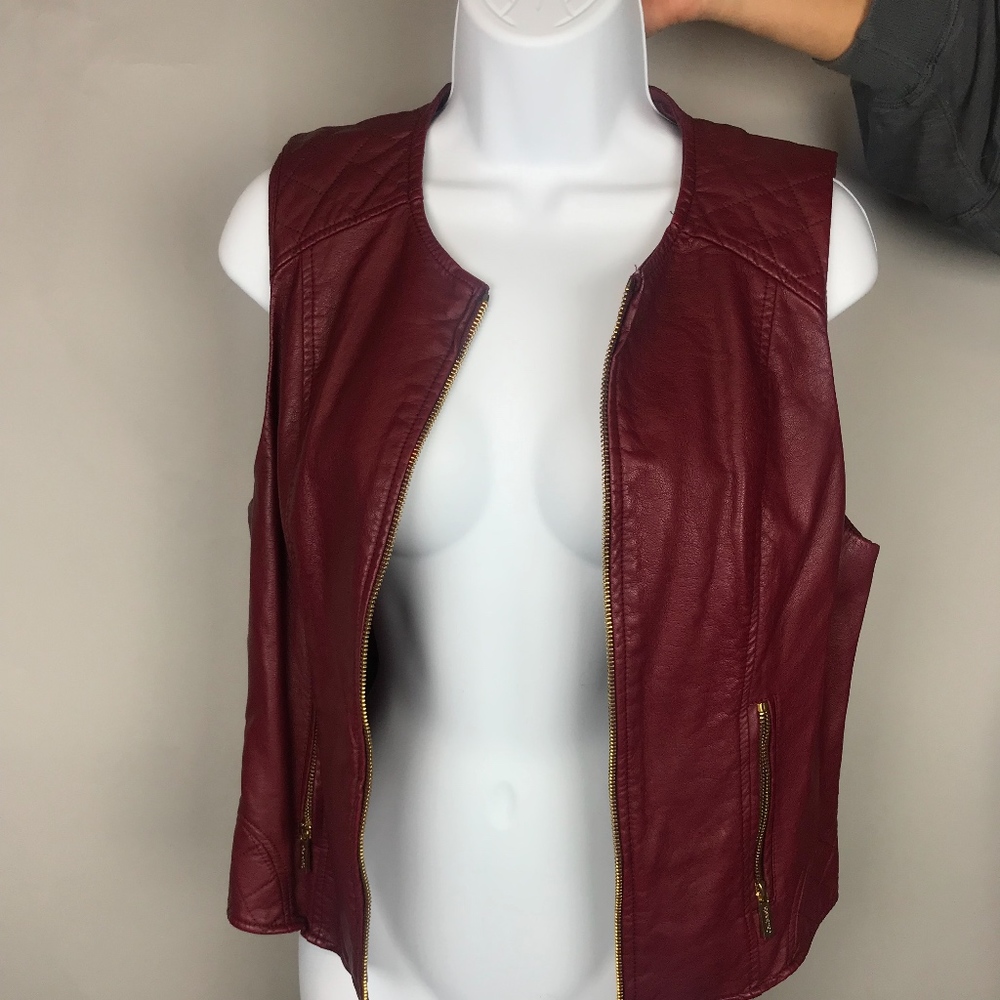 Calvin Klein Vest (vegan leather)